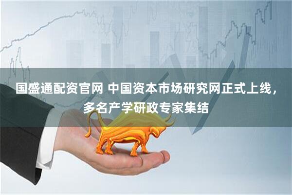 国盛通配资官网 中国资本市场研究网正式上线，多名产学研政专家集结